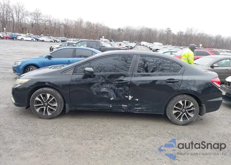 2014 Honda Civic Ex z USA, uszkodzony, nr VIN 2HGFB2F80EH522421